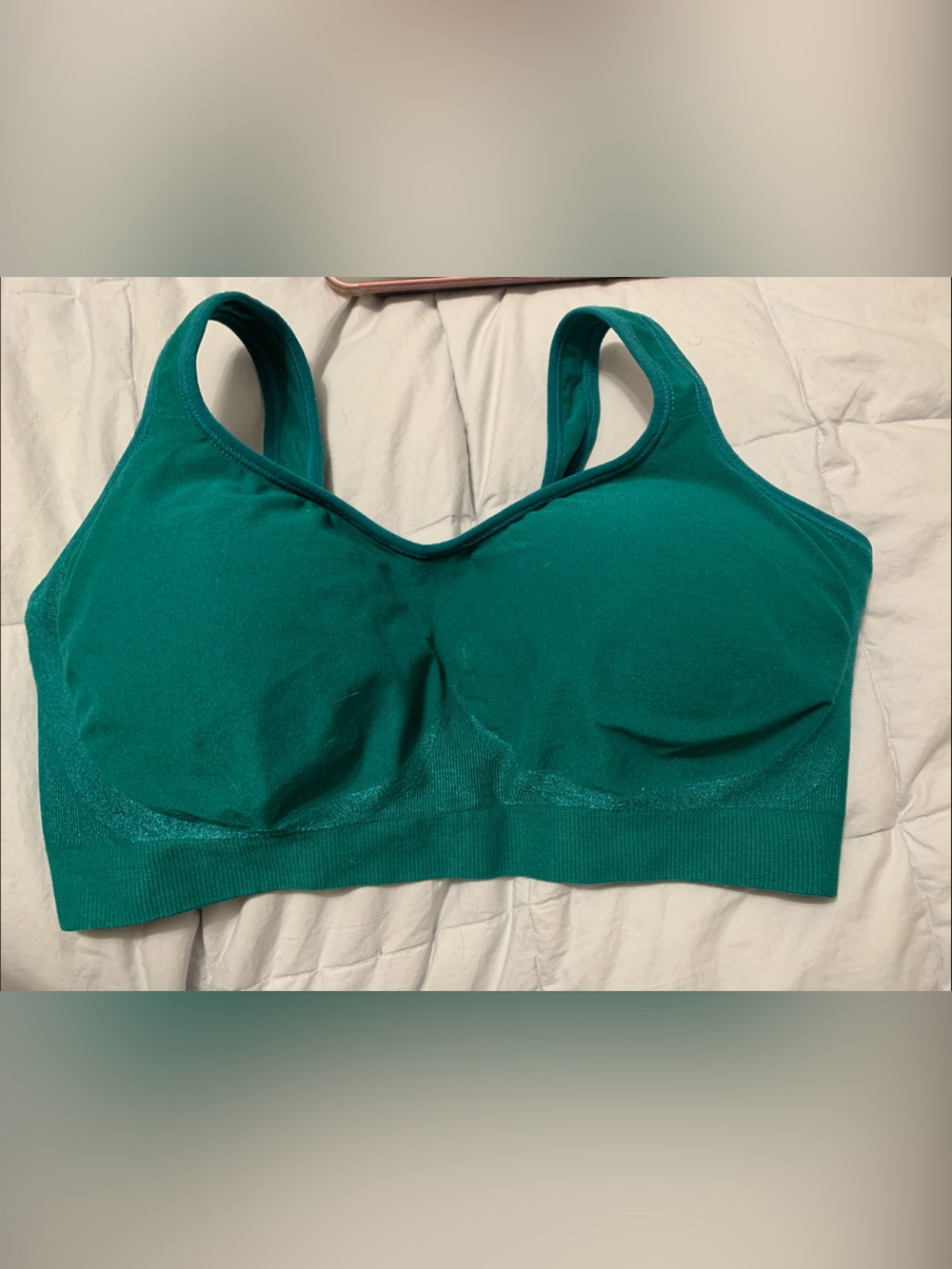 Shapermint Truekind XL Teal Seamless Comfort Bra soft wireless